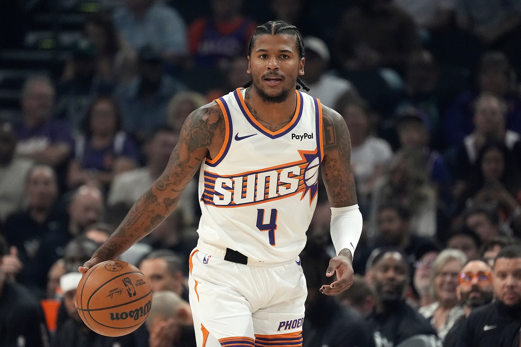 开云体育下载-美记：太阳对莫兰特无意 他们将杰伦·格林伤愈视为截止日的引援