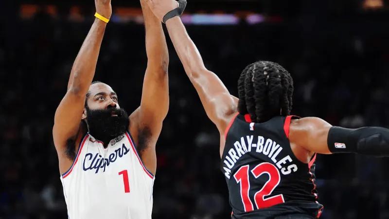 开云体育官网-快船121-117猛龙3利好！哈登关键球太猛，祖巴茨回暖，配角齐贡献